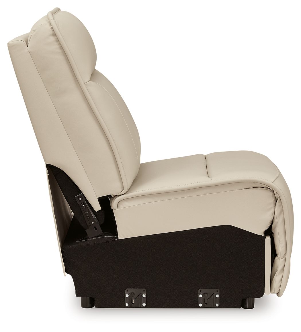 Double Deal - Almond - Armless Chair - Urban Living Furniture (Los Angeles, CA)