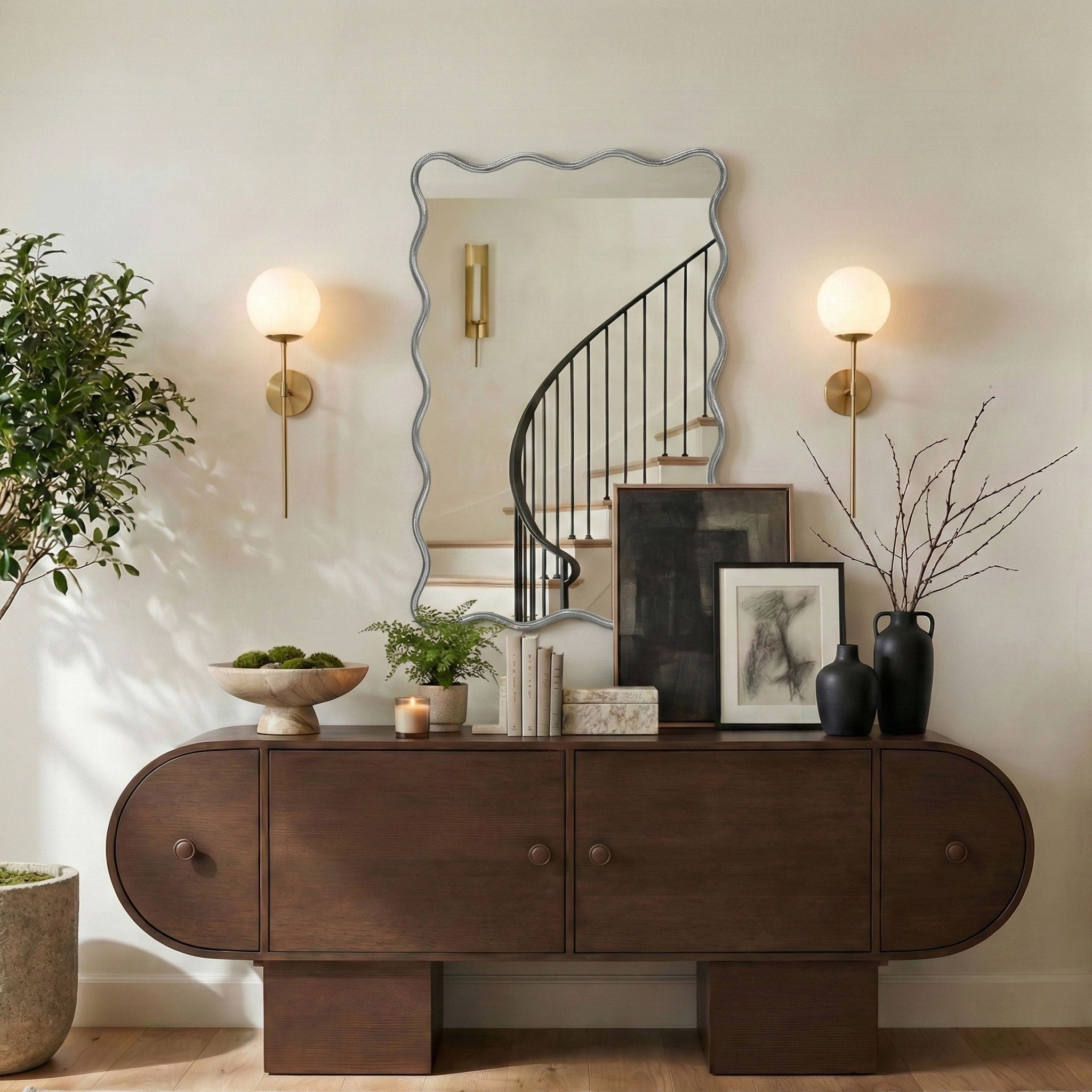 Foundry - Iron Mirror - Urban Living Furniture (Los Angeles, CA)