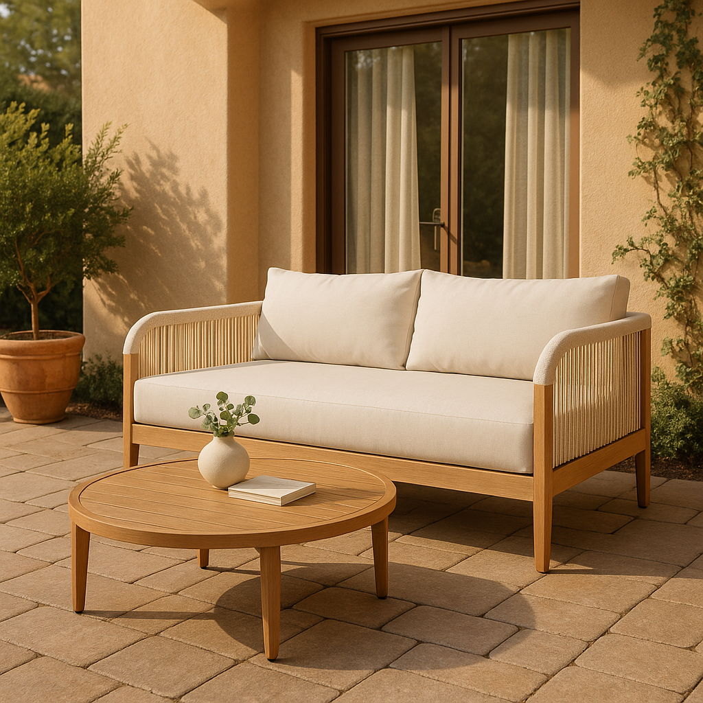 Maui - Water Resistant Outdoor Patio Loveseat - Urban Living Furniture (Los Angeles, CA)