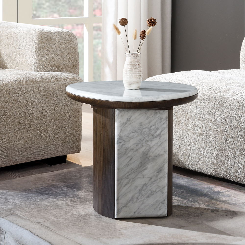Haidar - Table With Marble Top