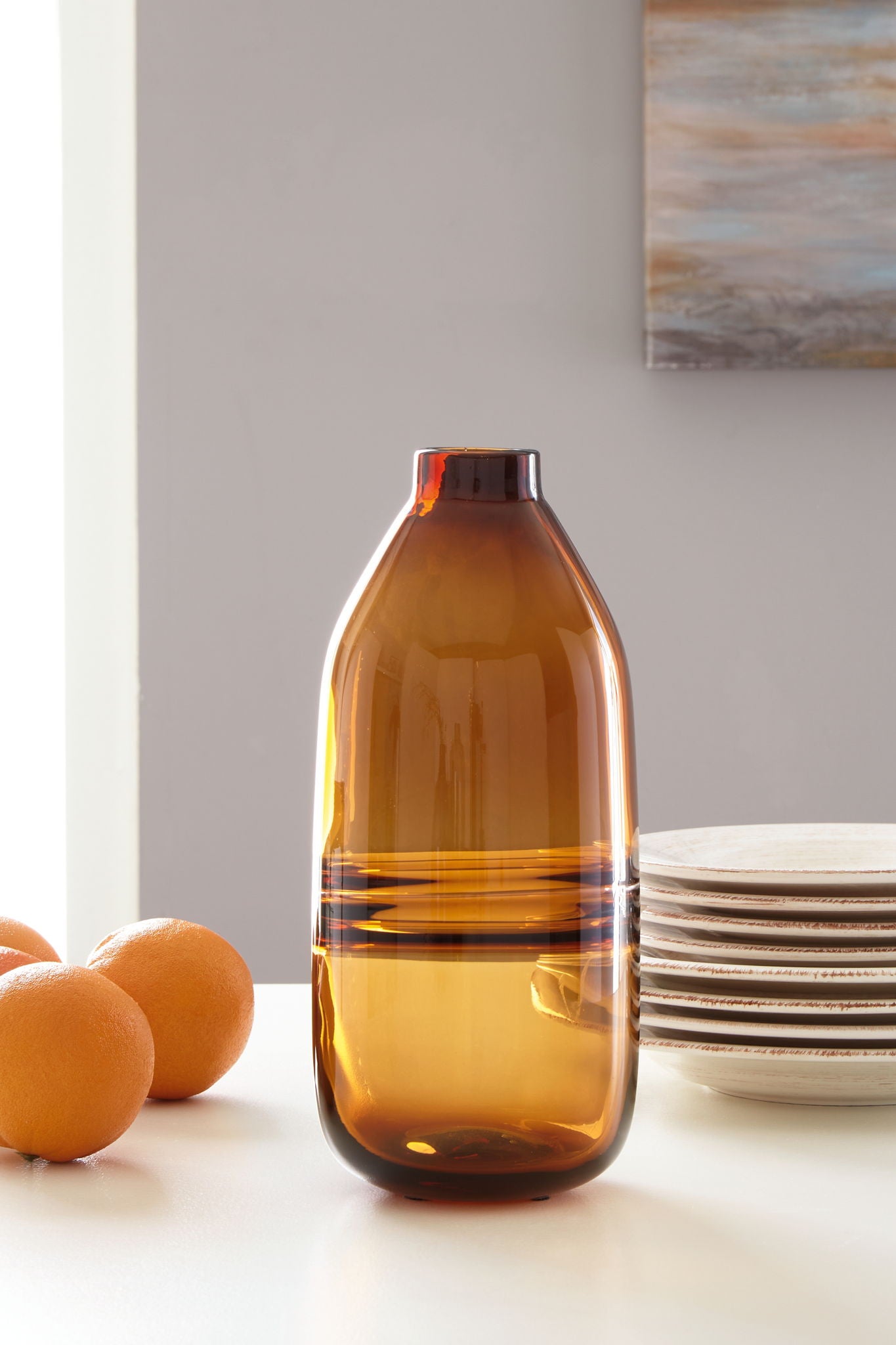 Lemmitt - Amber - Vase - Urban Living Furniture (Los Angeles, CA)
