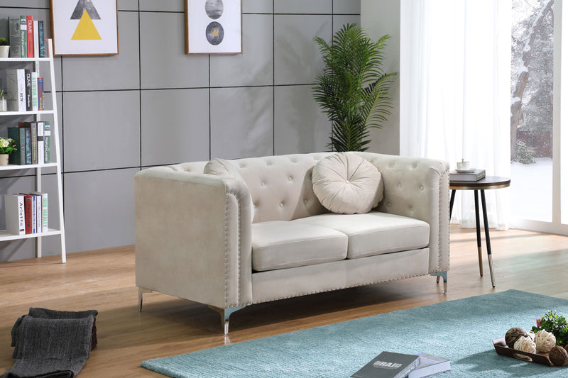 Stylish Sloped Arm Loveseat - Urban Living Furniture (Los Angeles, CA)
