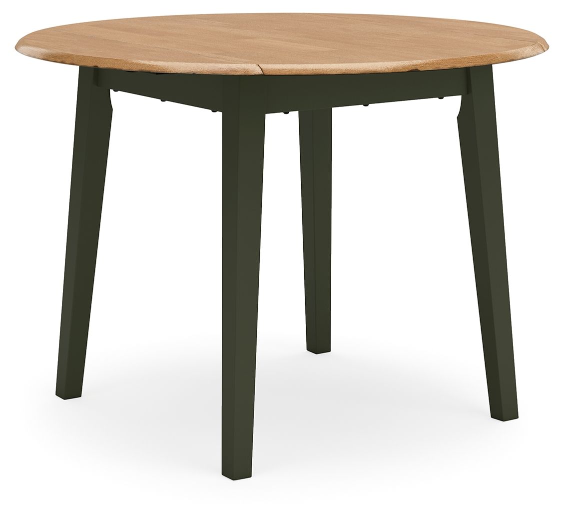 Gesthaven - Round Dining Room Drop Leaf Table Set - Urban Living Furniture (Los Angeles, CA)