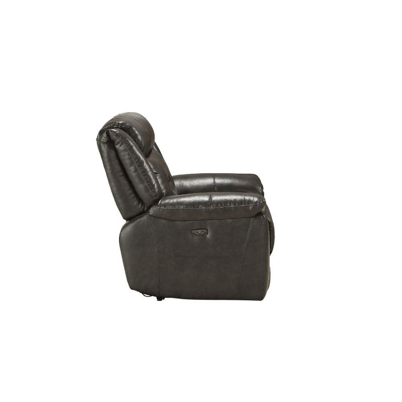 Imogen - Recliner - Gray Leather-Aire - Urban Living Furniture (Los Angeles, CA)