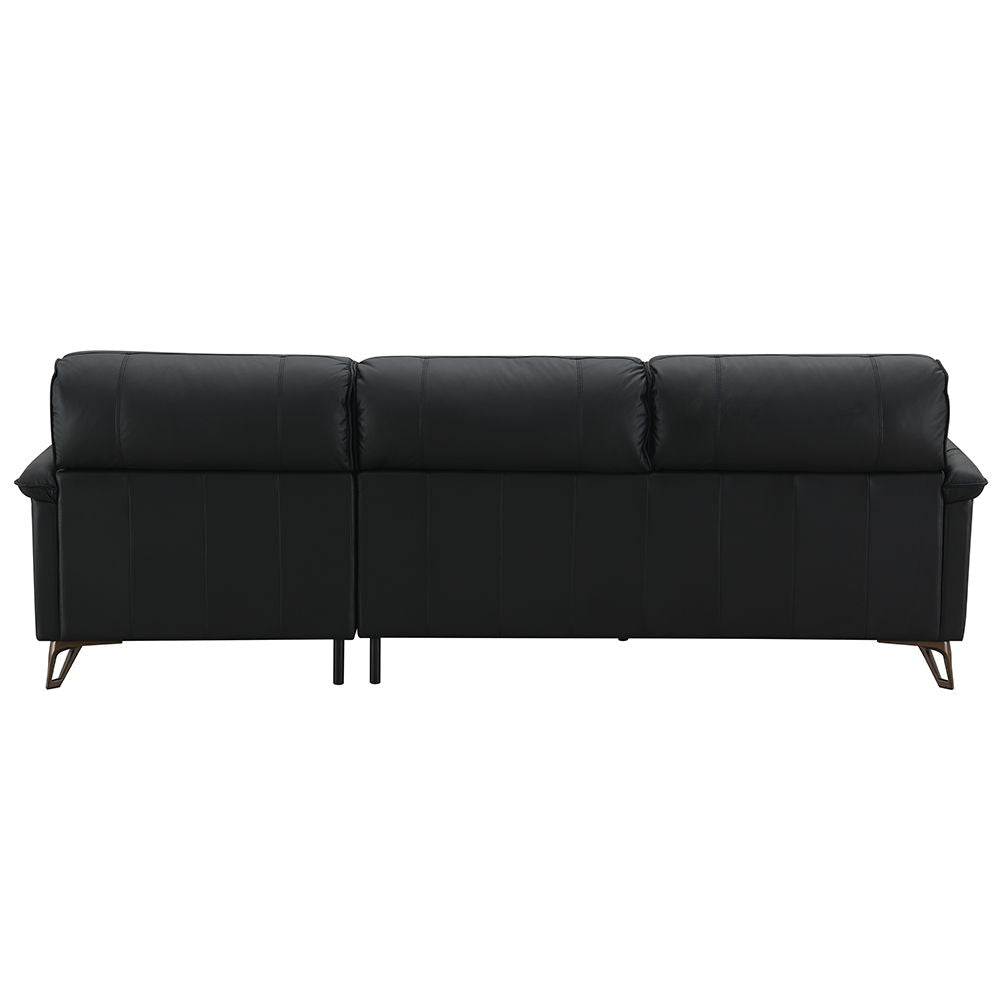 Eilene - Sofa - Black Top Grain Leather - Urban Living Furniture (Los Angeles, CA)