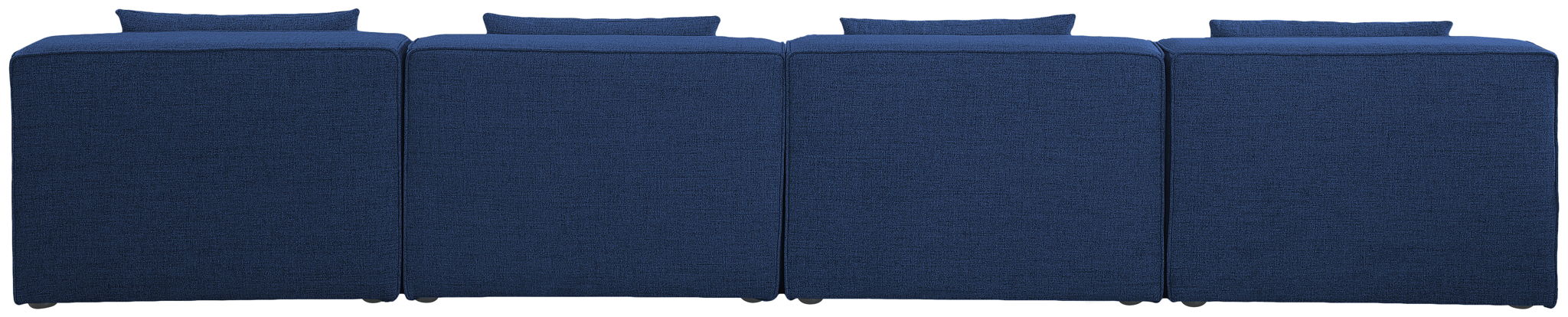 Cube - Linen Modular 4 Seat Armless Sofa - Urban Living Furniture (Los Angeles, CA)