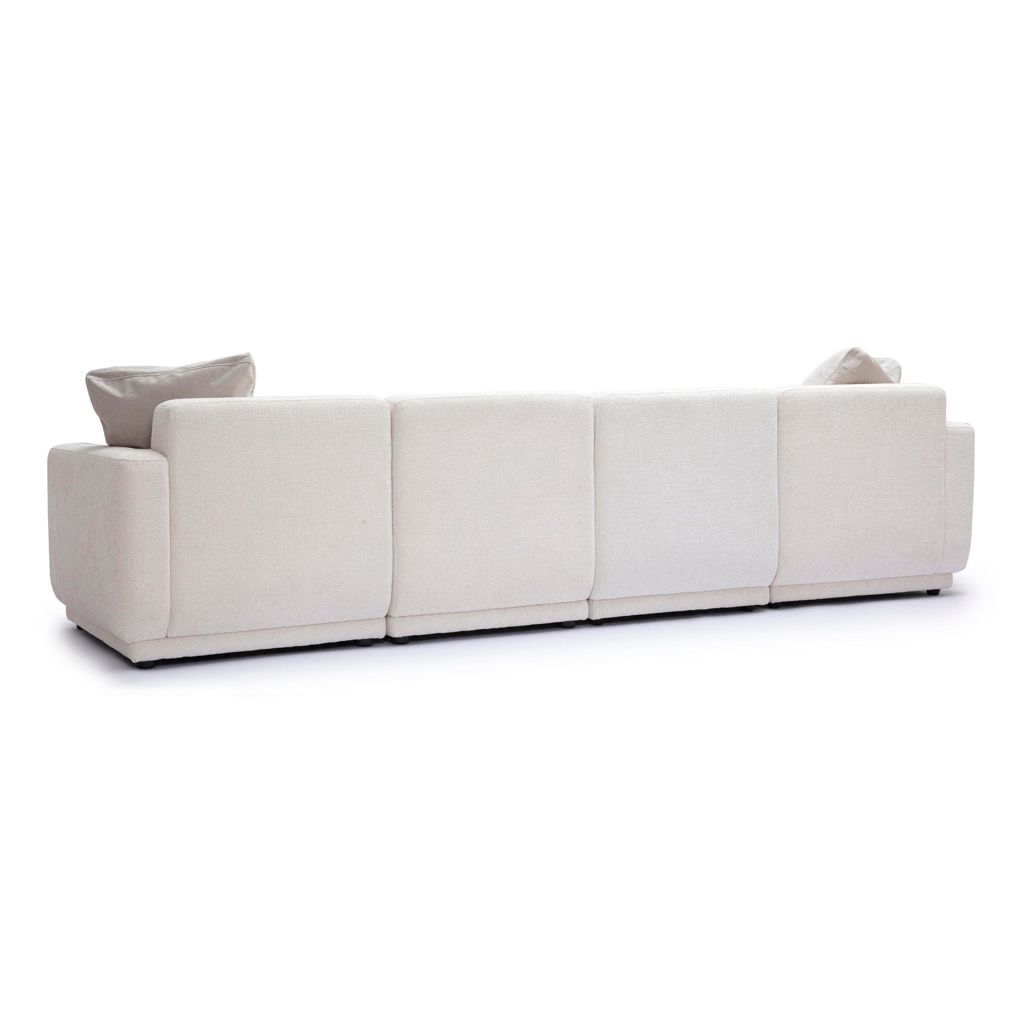 Perry - Modular Long Sofa - Cream