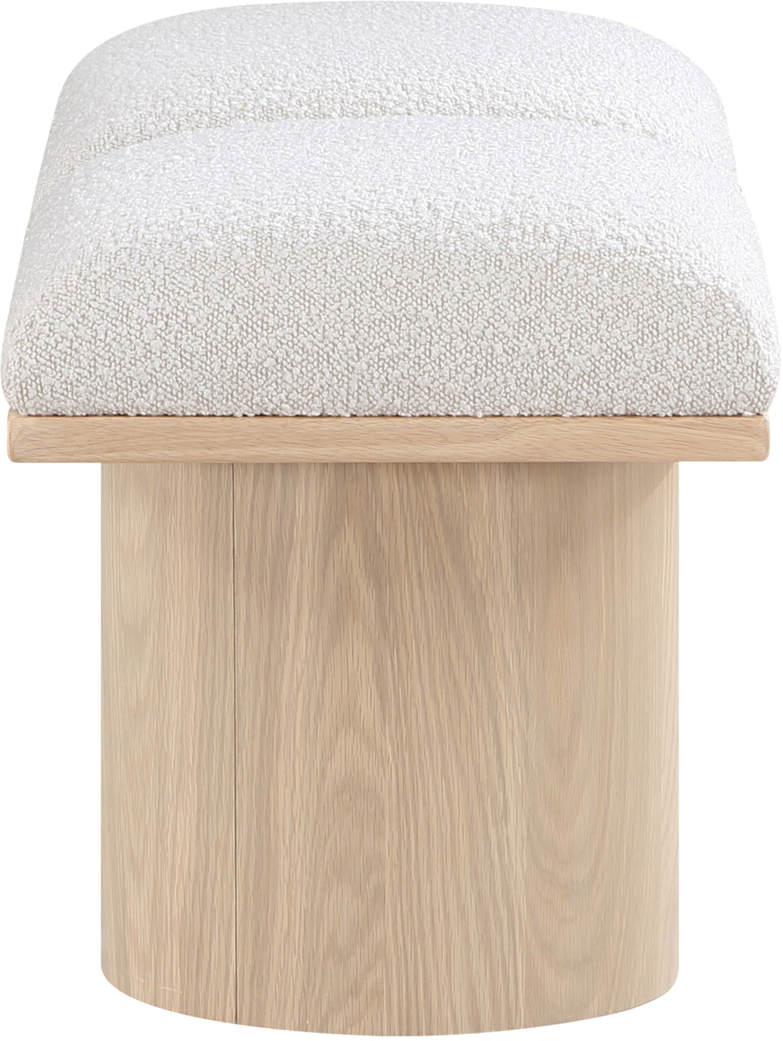 Pavilion - 2 Piece Modular Bench With Natural Base