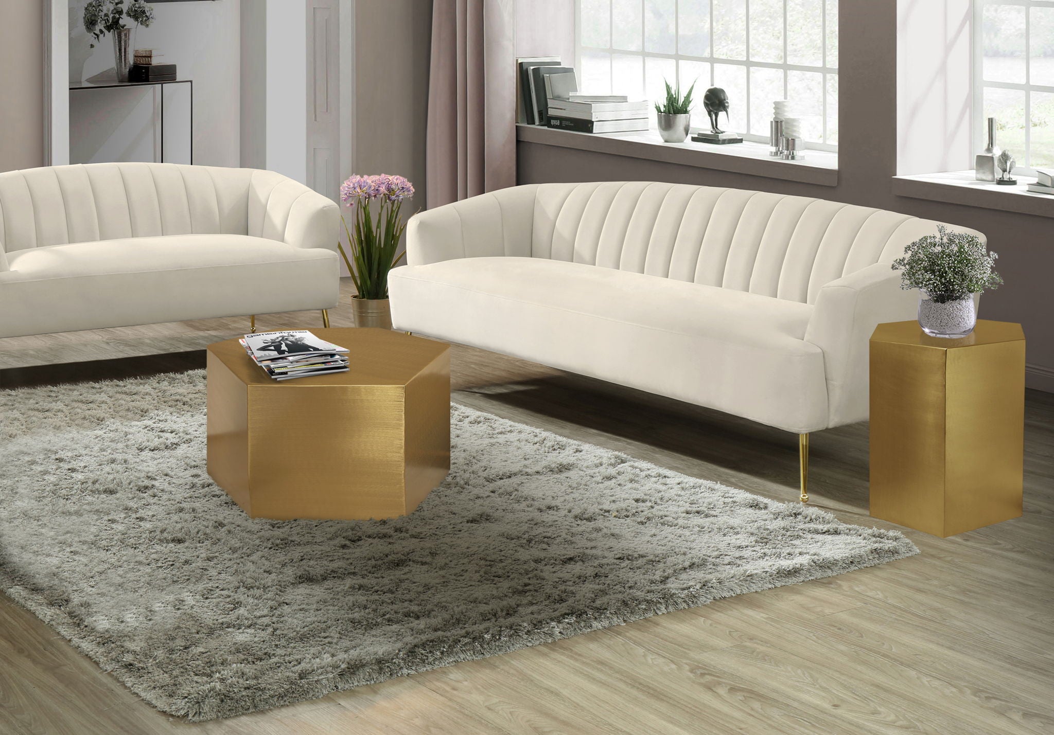 Hexagon - Modular Shape Coffee Table - Urban Living Furniture (Los Angeles, CA)