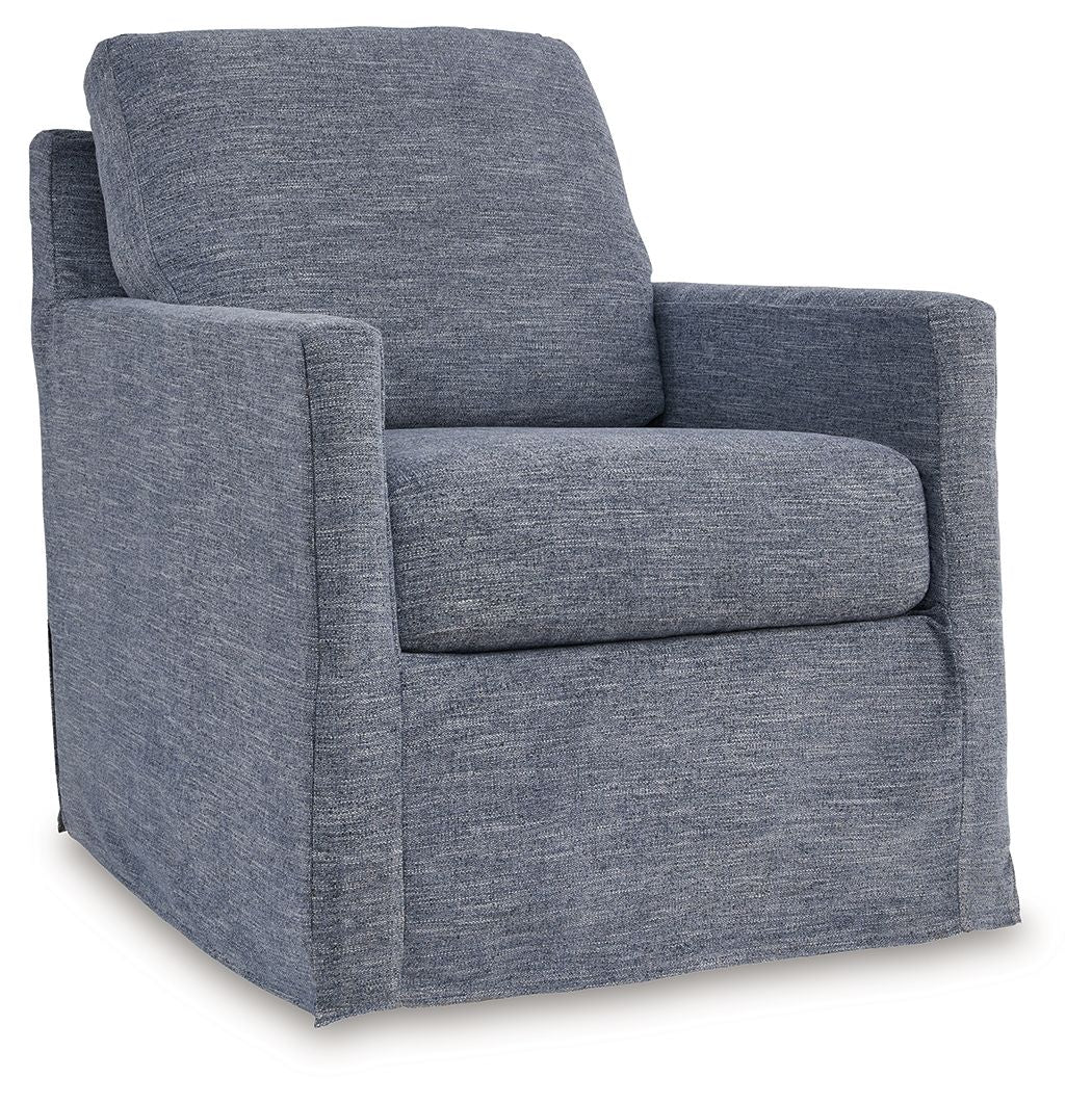 Nenana Next-gen Nuvella - Swivel Glider Accent Chair - Urban Living Furniture (Los Angeles, CA)