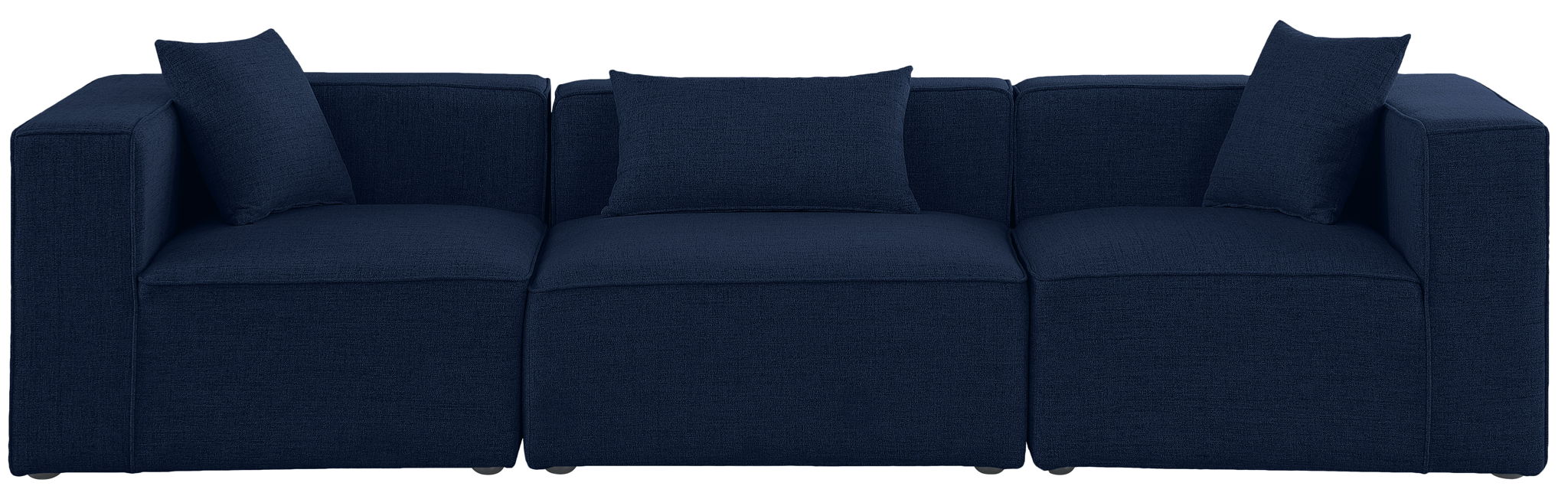 Cube - Linen Modular 3 Seat Sofa - Urban Living Furniture (Los Angeles, CA)
