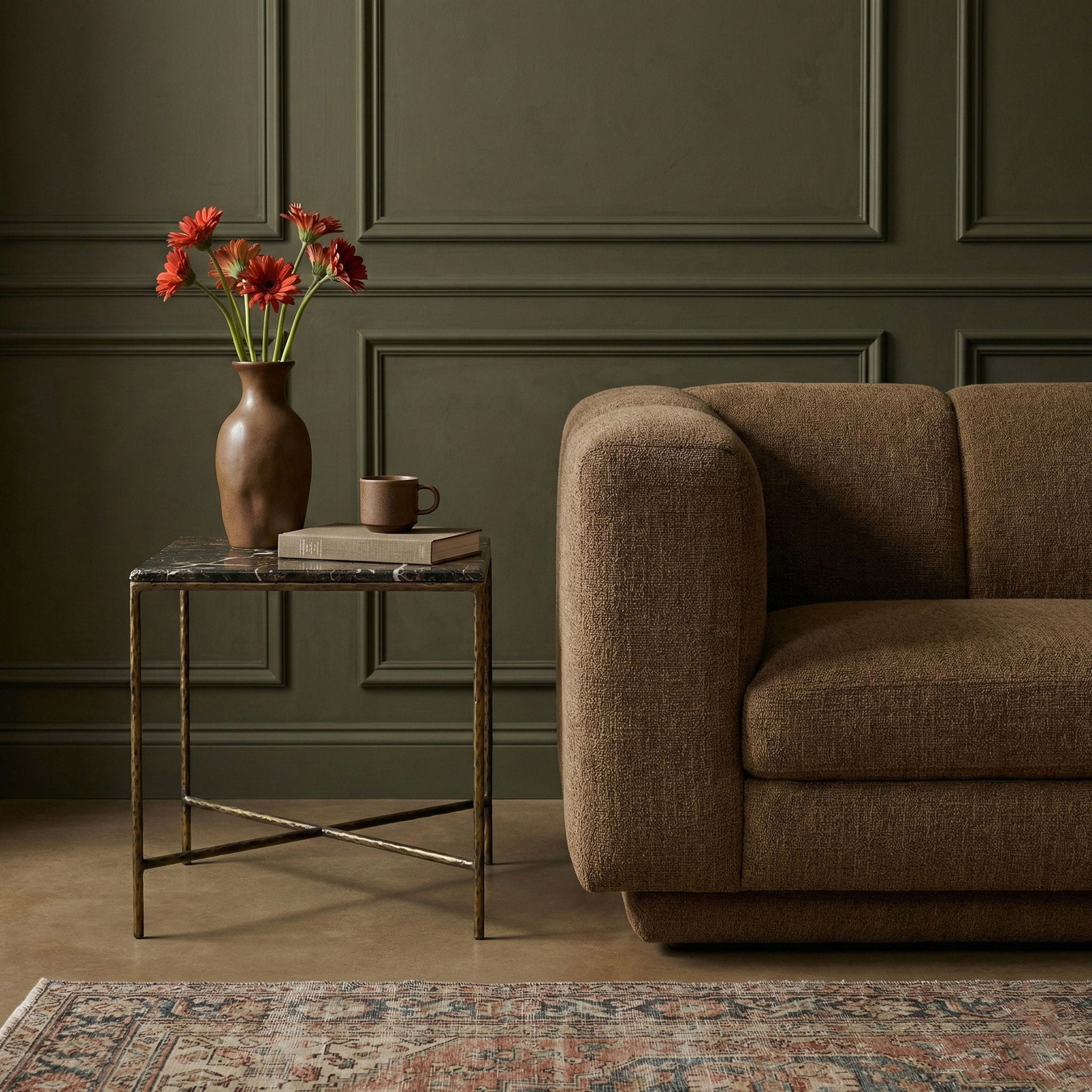 Valen - Marble And Iron Table - Urban Living Furniture (Los Angeles, CA)