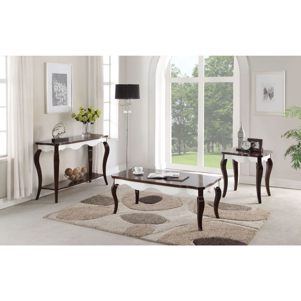 Mathias - Coffee Table - Walnut & White - Urban Living Furniture (Los Angeles, CA)
