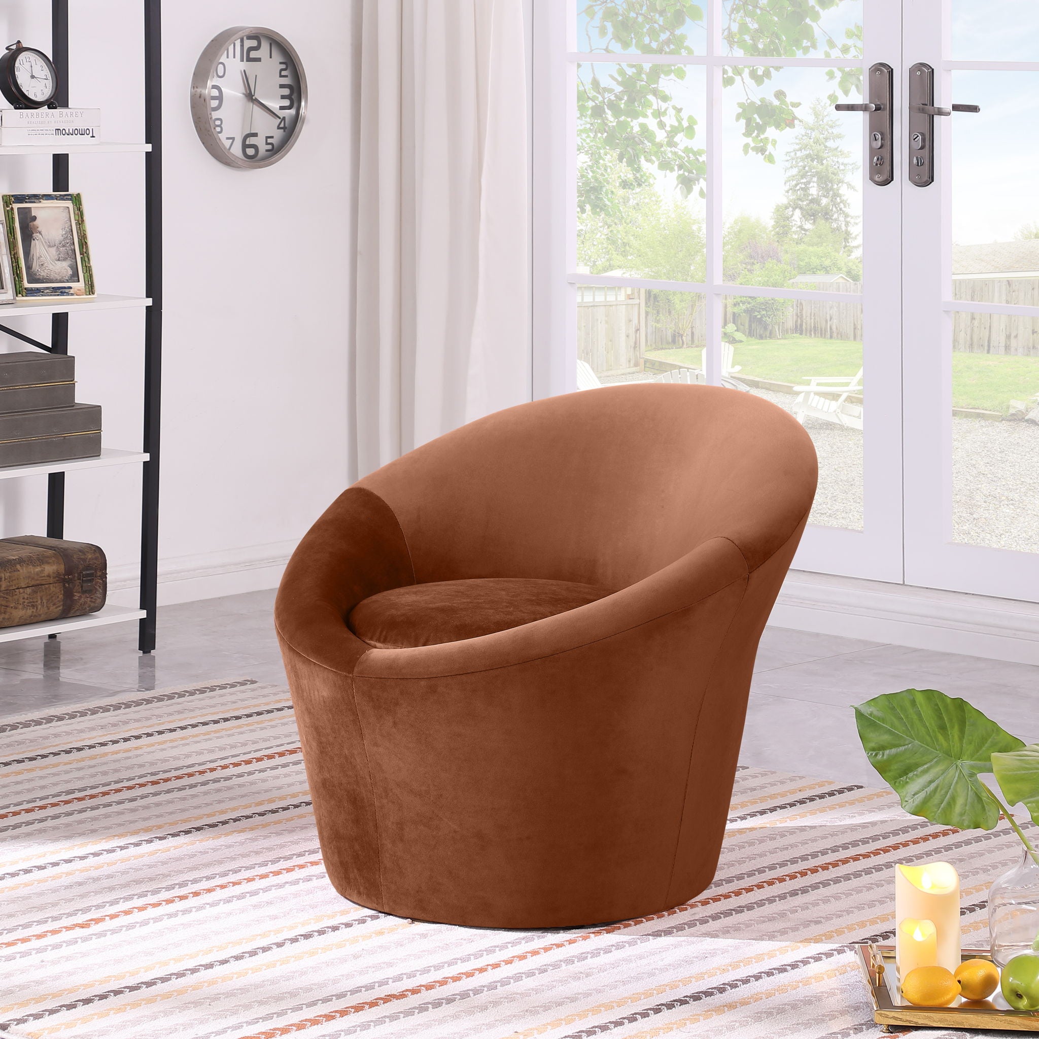Tristan - Velvet Accent Chair - Urban Living Furniture (Los Angeles, CA)