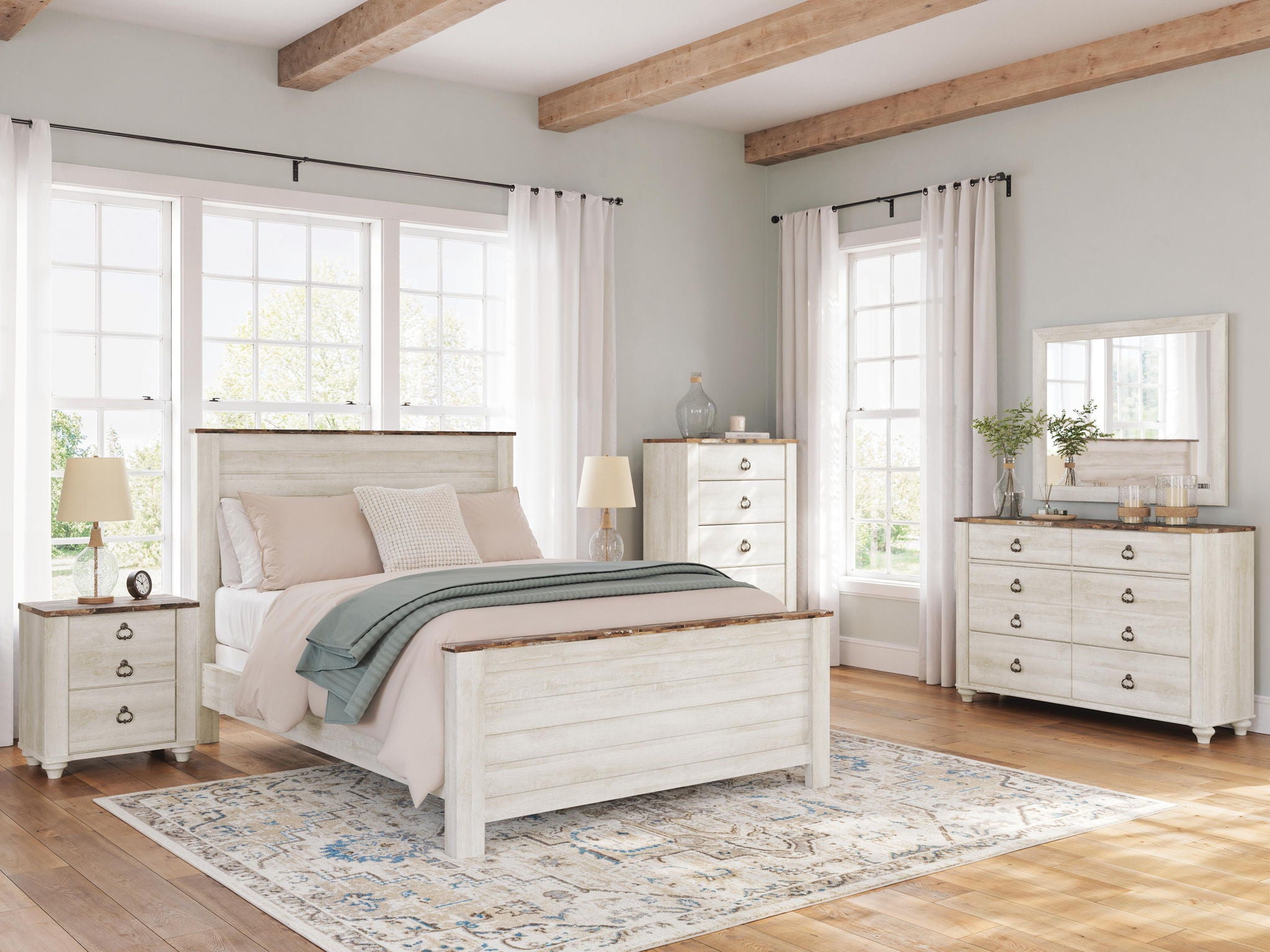 Willowton - Panel Bed - Urban Living Furniture (Los Angeles, CA)