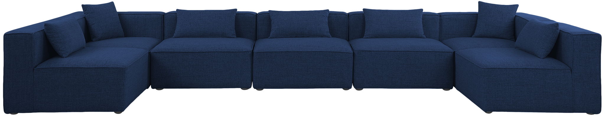 Cube - Linen 7 Piece Modular U-Shaped Sectional - Urban Living Furniture (Los Angeles, CA)