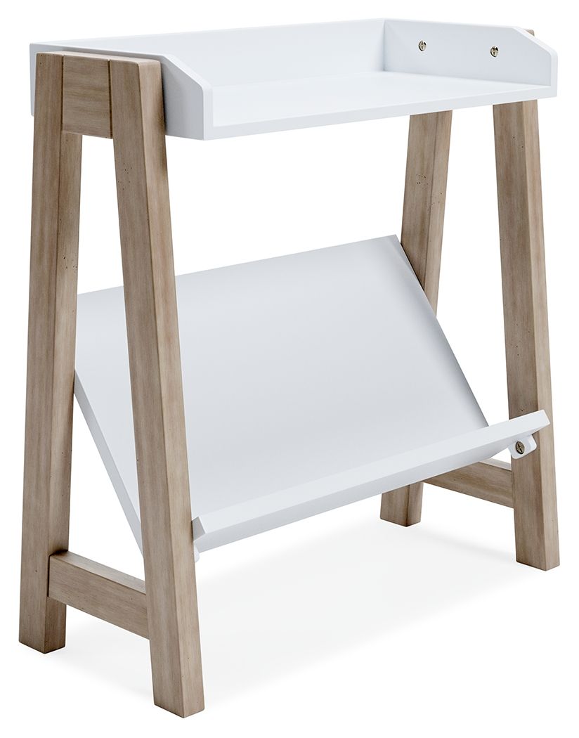 Blariden - White / Tan - Small Bookcase - Urban Living Furniture (Los Angeles, CA)