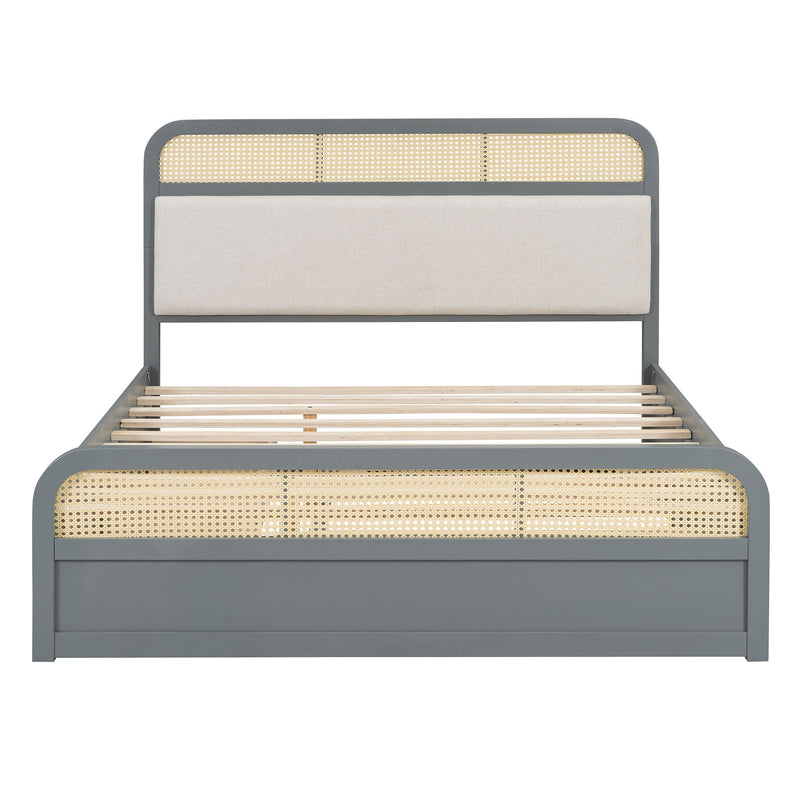 Platform Bed With Trundle And 2 Drawers - Urban Living Furniture (Los Angeles, CA)