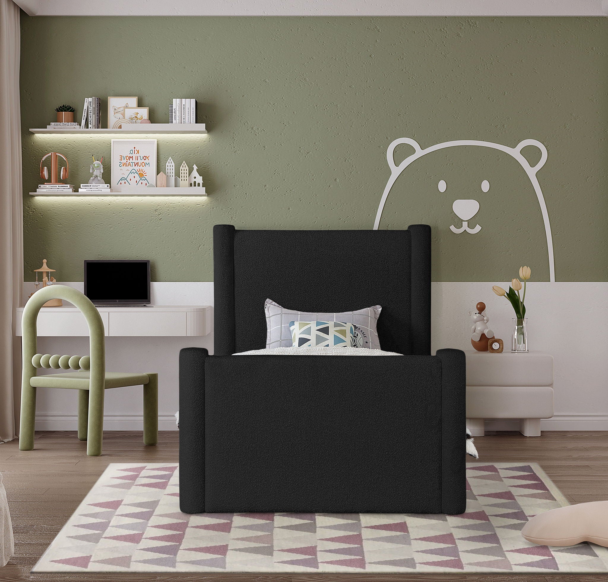 Elias - Boucle Bed - Urban Living Furniture (Los Angeles, CA)