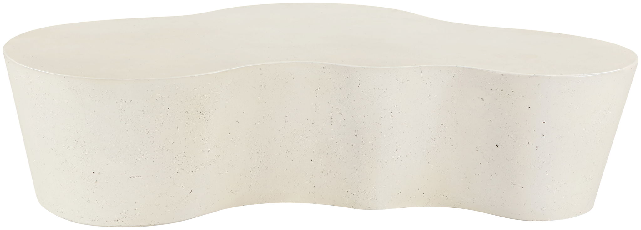 Monza - Concrete And Fiberglass Indoor / Outdoor Coffee Table - Cream - Urban Living Furniture (Los Angeles, CA)