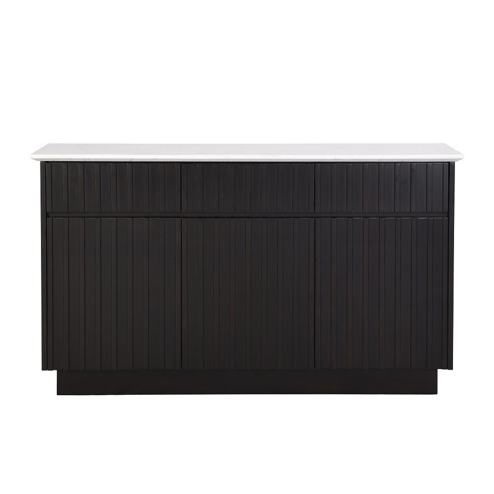 Jaramillo - Server - Engineering Black - Urban Living Furniture (Los Angeles, CA)