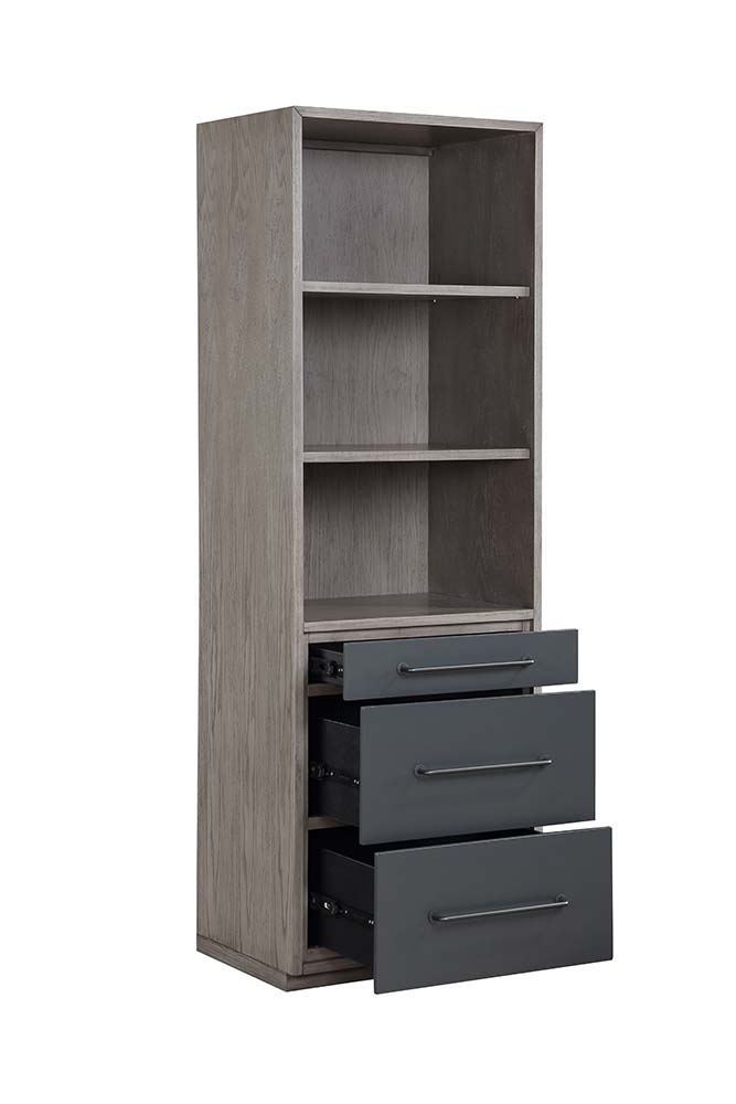Estevon - Bookshelf - Gray Oak Finish - Urban Living Furniture (Los Angeles, CA)