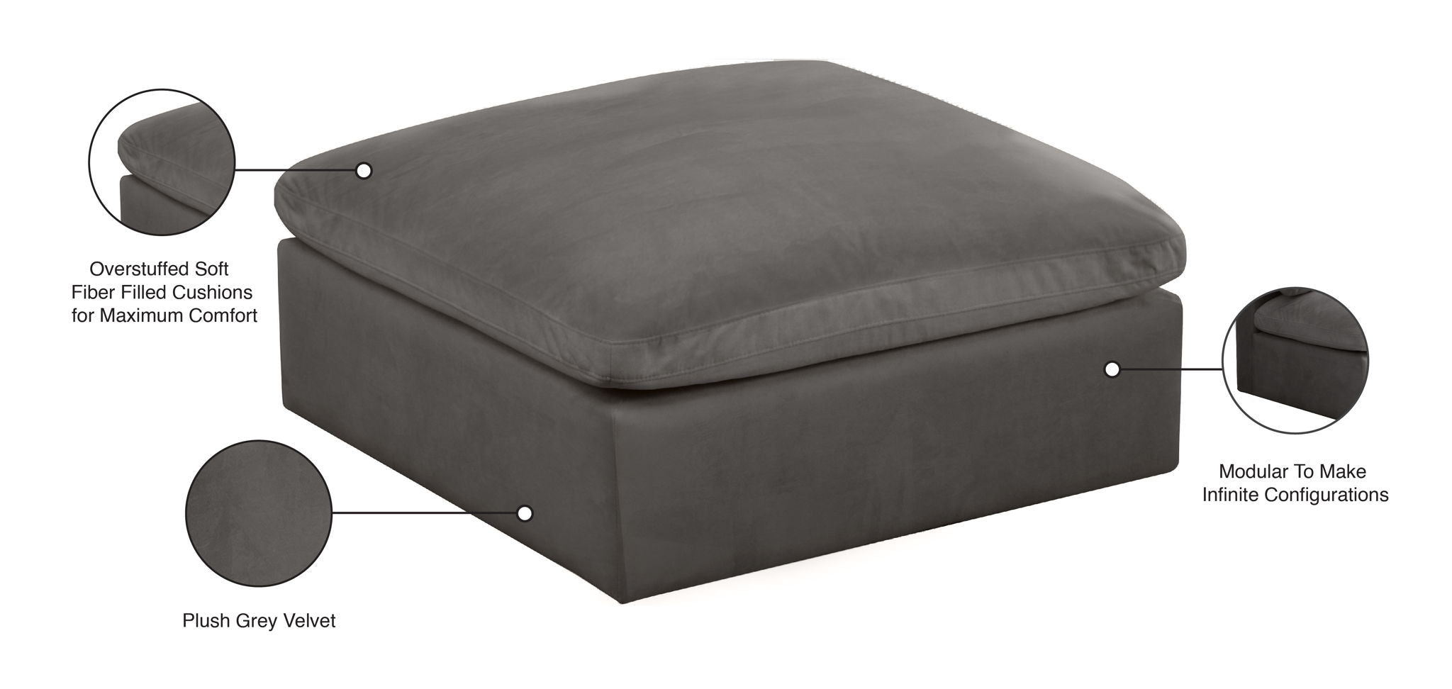Cozy - Ottoman - Urban Living Furniture (Los Angeles, CA)