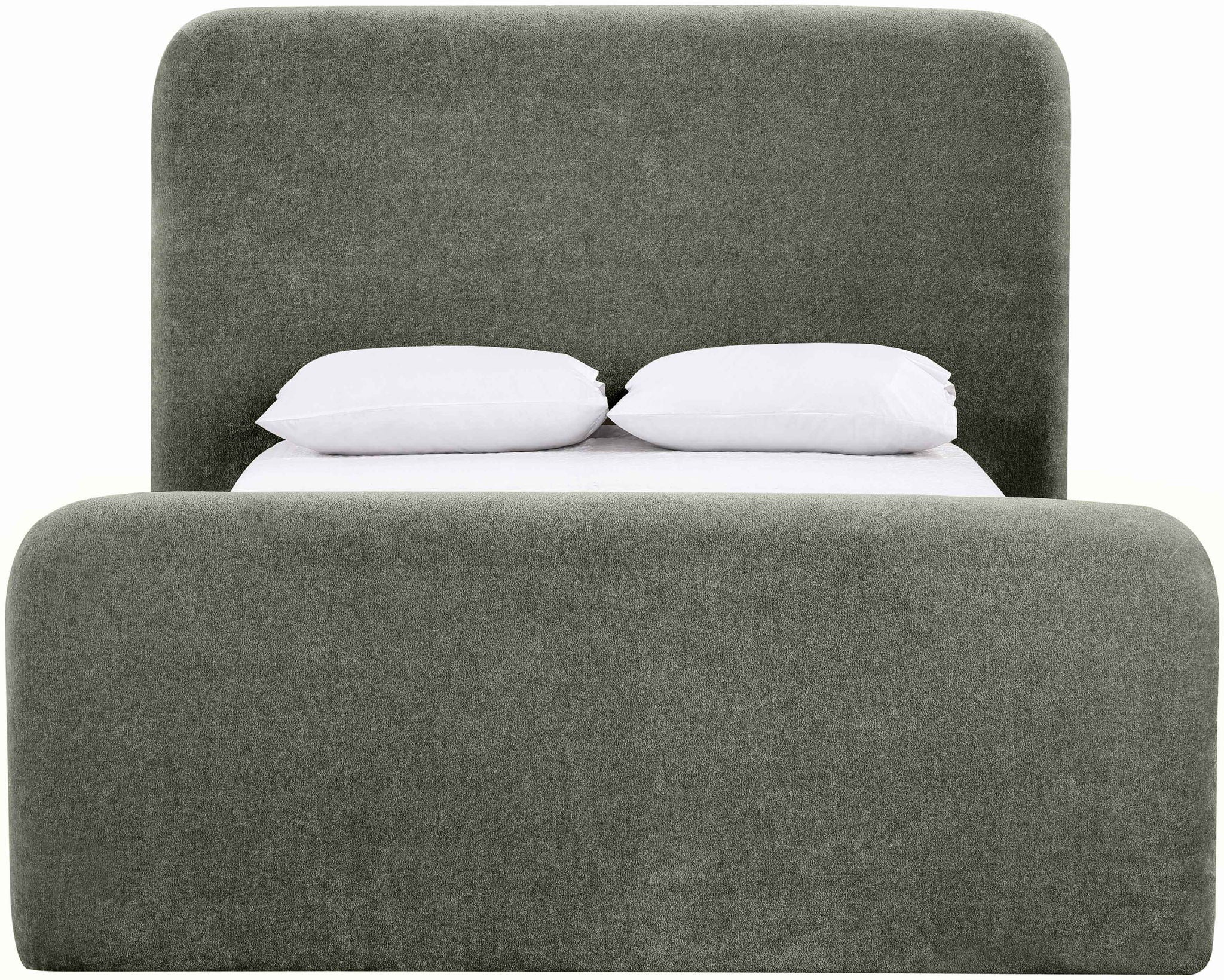 Fira - Chenille Fabric Upholstered Bed - Urban Living Furniture (Los Angeles, CA)