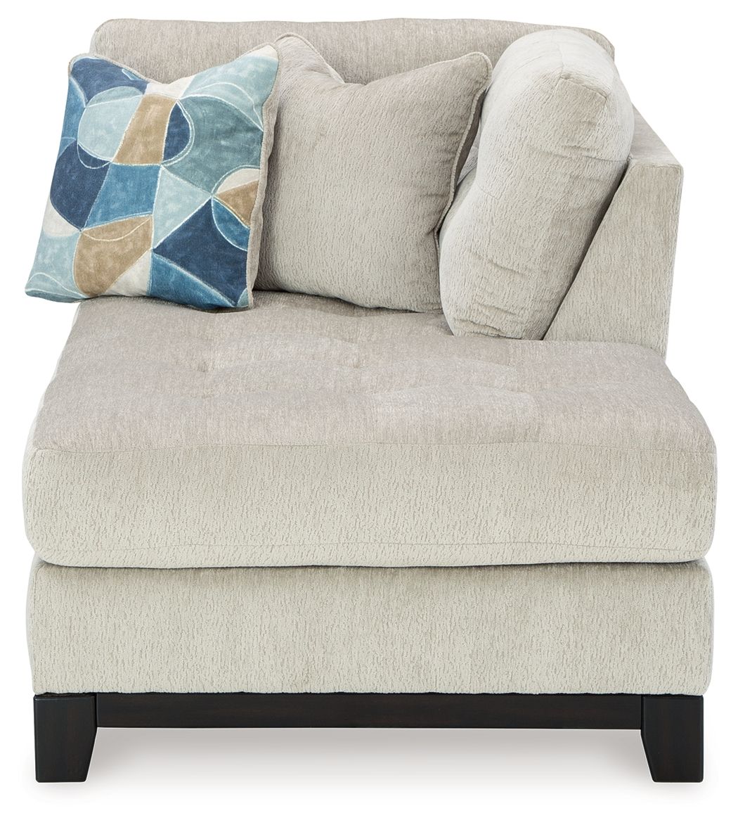 Maxon Place - Stone - Raf Corner Chaise - Urban Living Furniture (Los Angeles, CA)