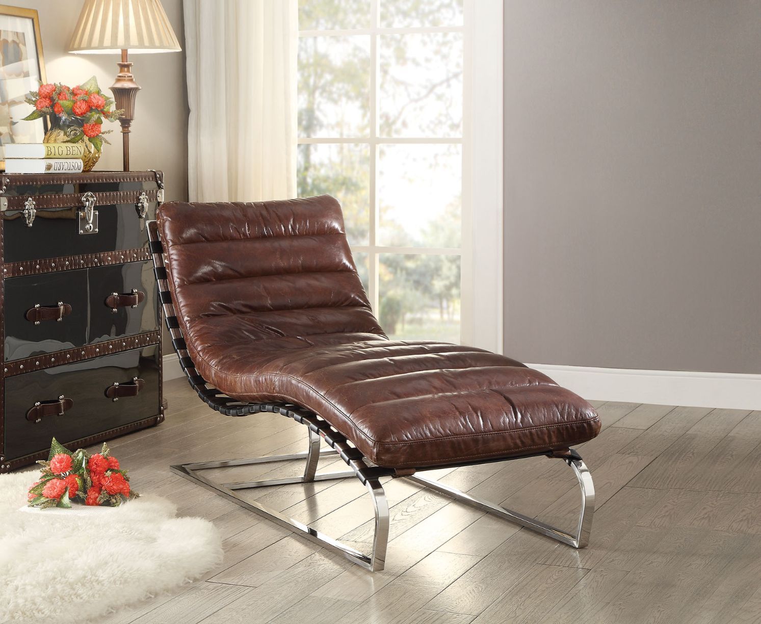 Qortini - Chaise - Urban Living Furniture (Los Angeles, CA)
