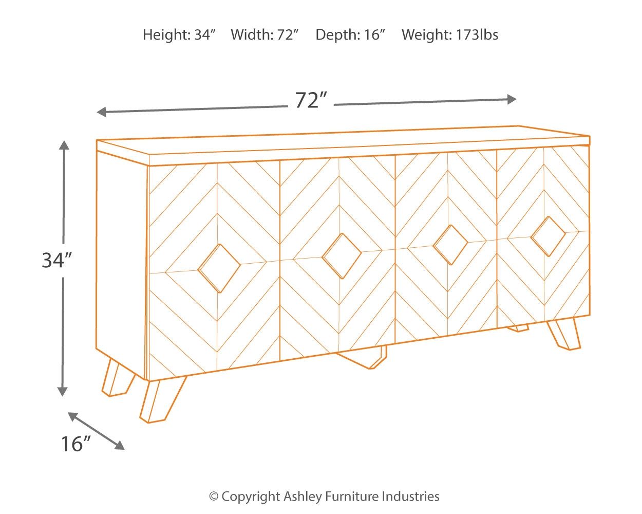 Robin Ridge - Brown / Beige - Accent Cabinet - Urban Living Furniture (Los Angeles, CA)