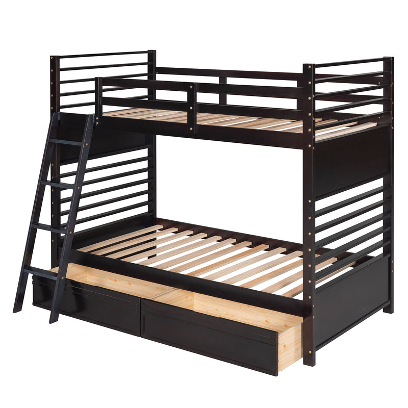 Bunk Bed With 2 Drawers
