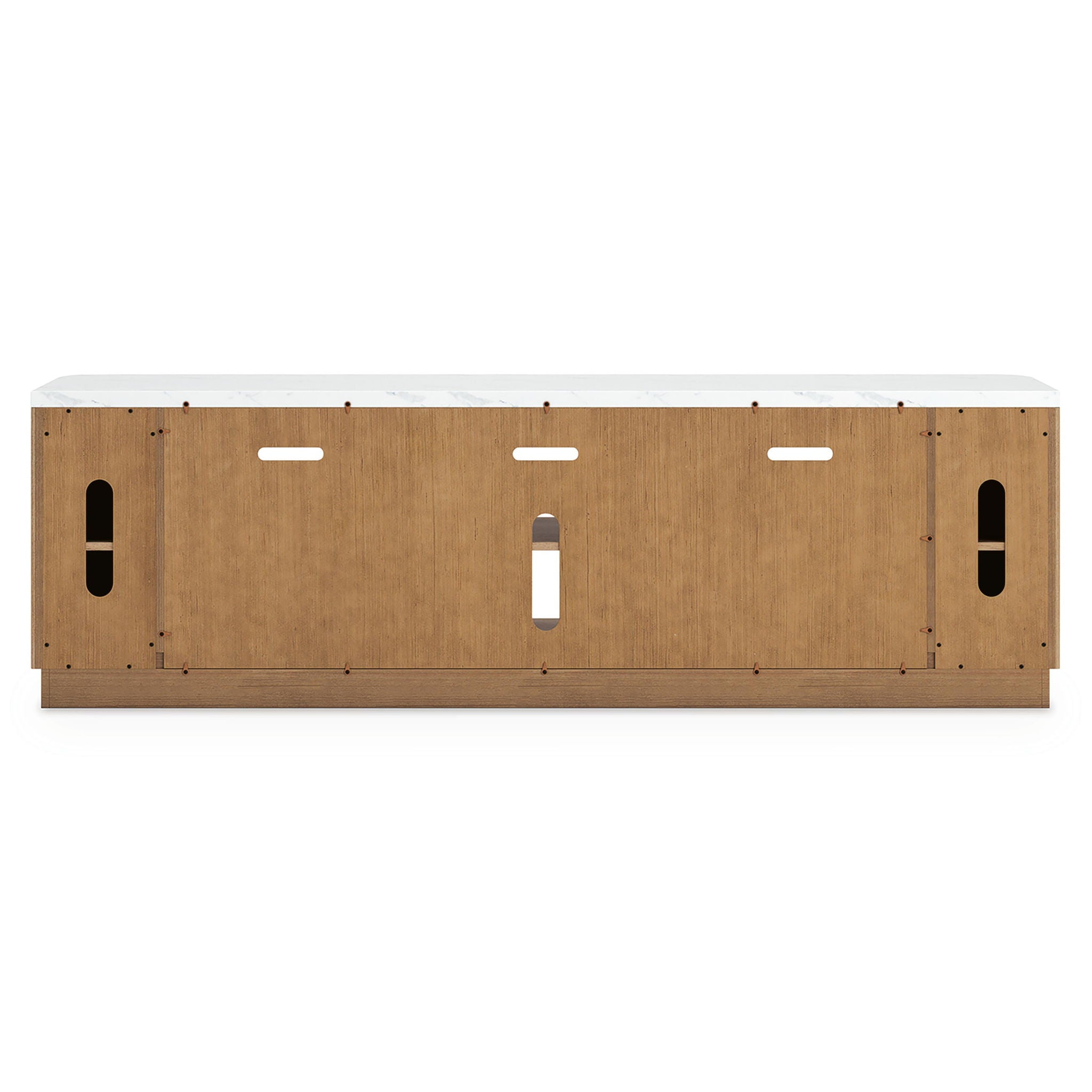Camdill - XL TV Stand With Fireplace Option - Light Brown - Urban Living Furniture (Los Angeles, CA)