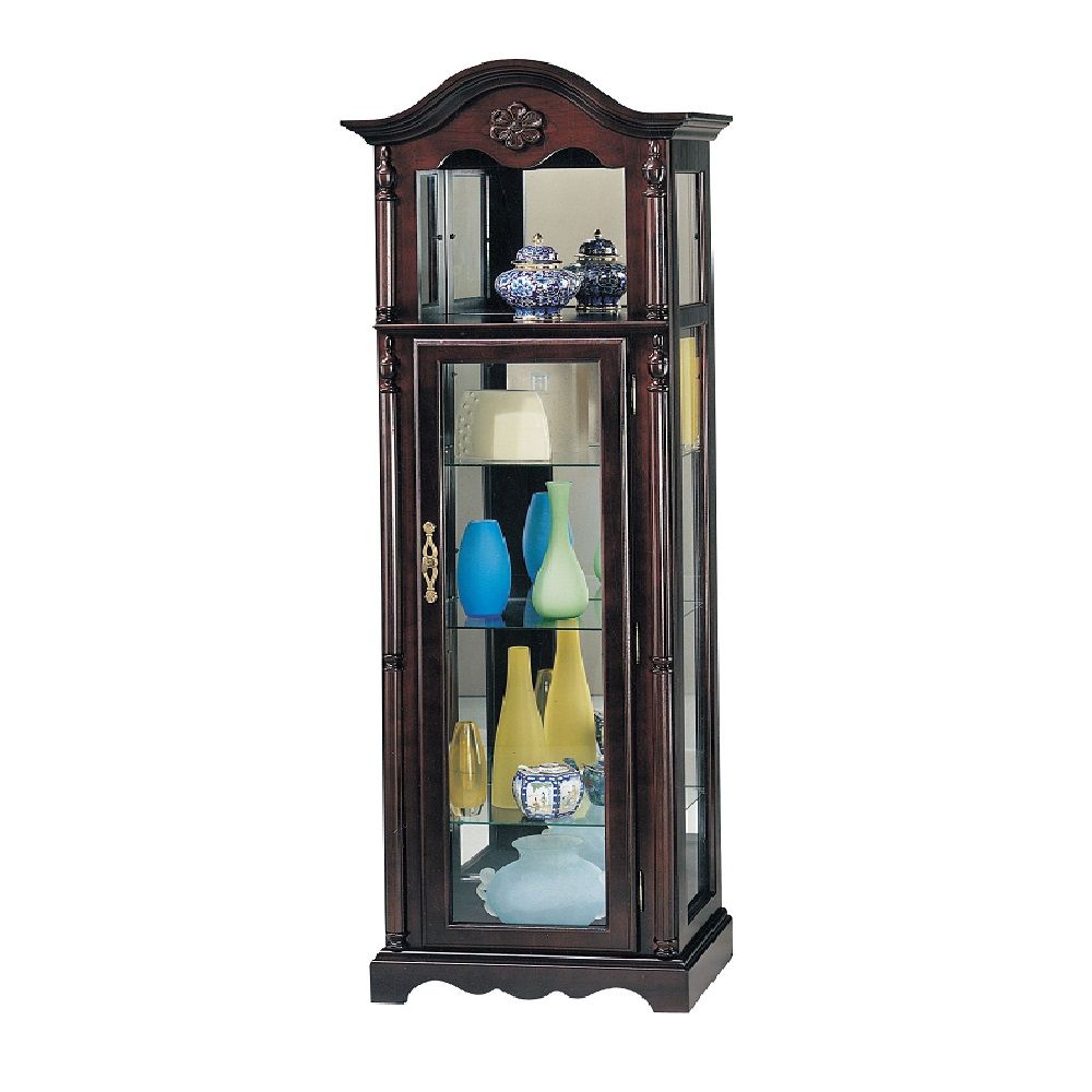Lindsey - Curio Cabinet - Cherry - Urban Living Furniture (Los Angeles, CA)