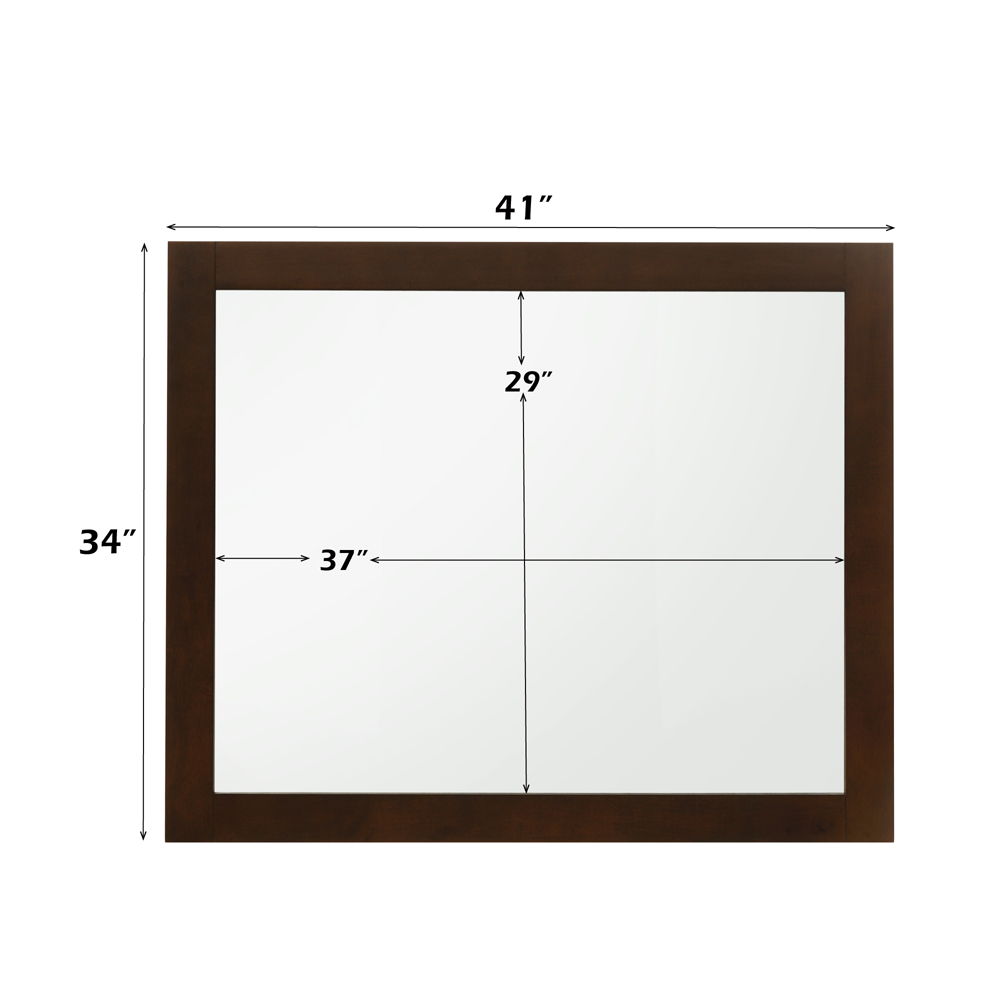 Oberreit - Mirror - Walnut - Urban Living Furniture (Los Angeles, CA)