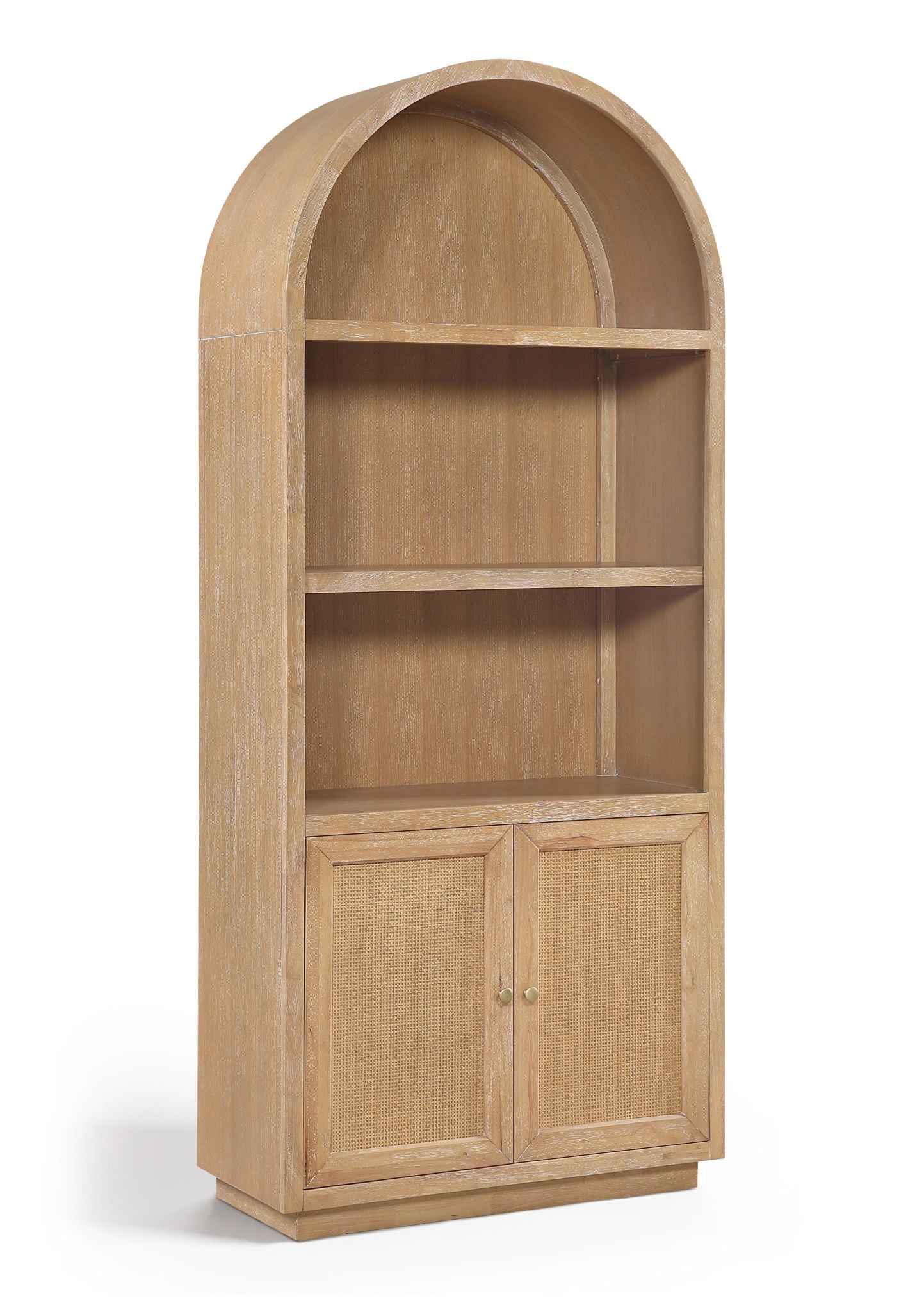Botanical - Oak Veneer And Solid Wood Bookcase - Urban Living Furniture (Los Angeles, CA)