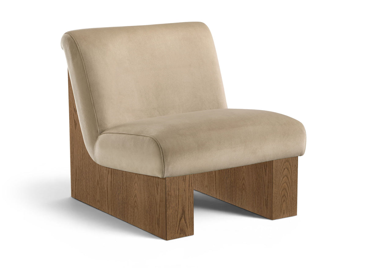 Vantage - Velvet Performance Fabric Upholstered Accent Chair