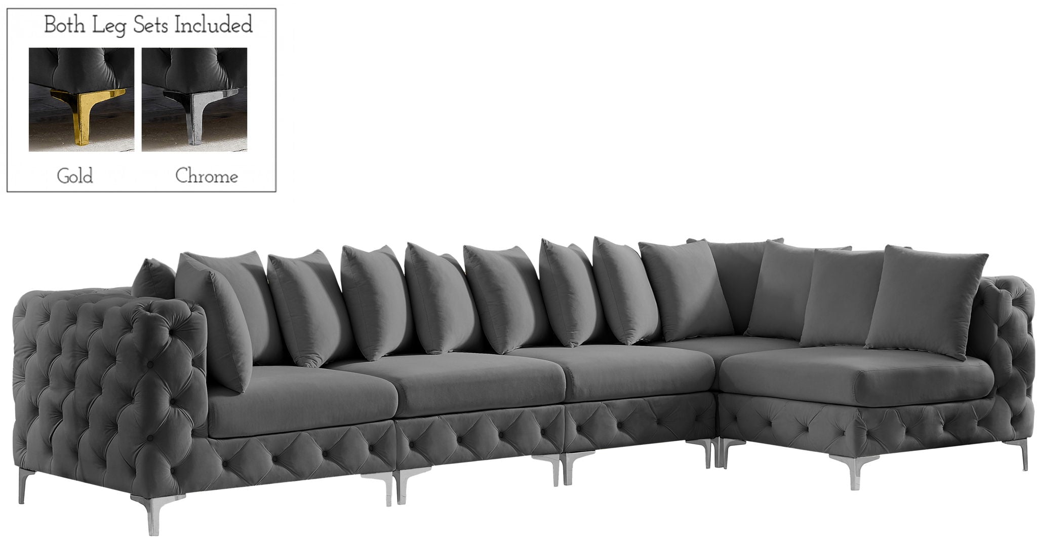 Tremblay - 5 Piece Modular Sectional - Urban Living Furniture (Los Angeles, CA)