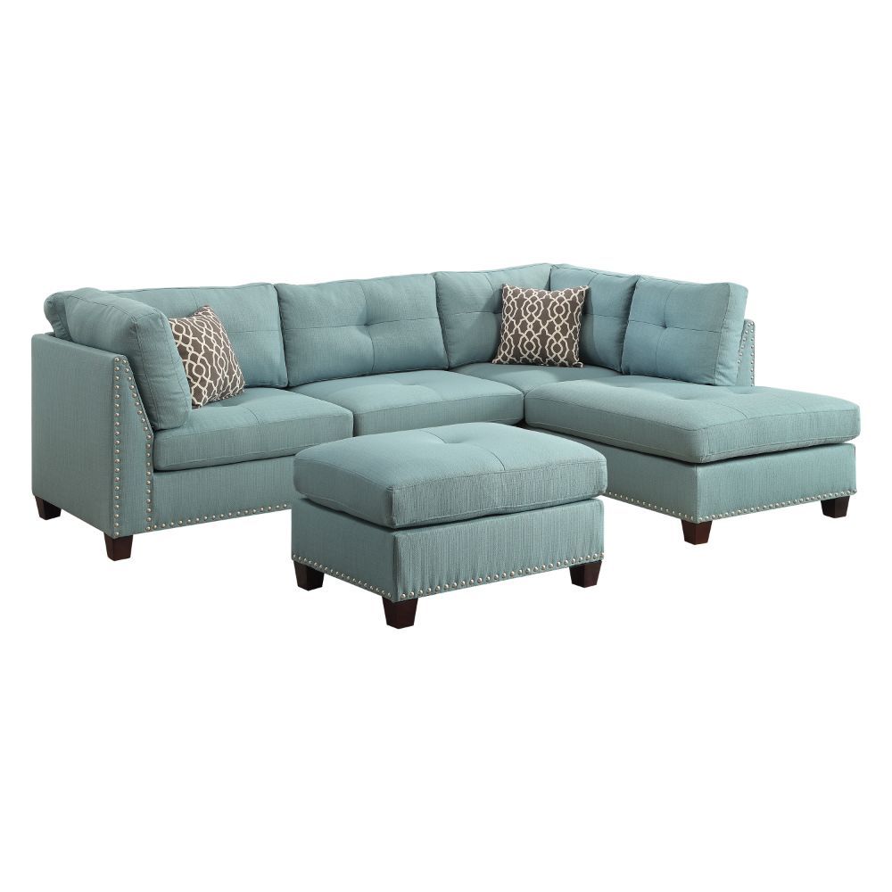 Laurissa - Sectional Sofa & Ottoman (2 Pillows) - Urban Living Furniture (Los Angeles, CA)