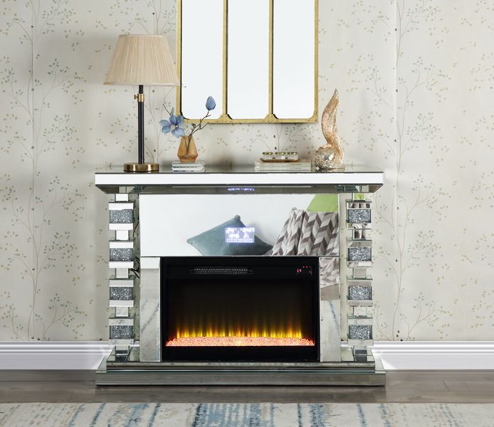Noralie - Fireplace - Mirrored - 36" - Urban Living Furniture (Los Angeles, CA)