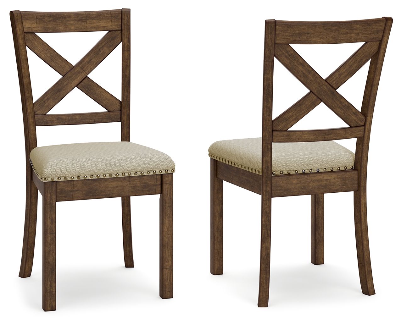Moriville - Dining UPH Side Chair (Set of 2) - Beige - Urban Living Furniture (Los Angeles, CA)