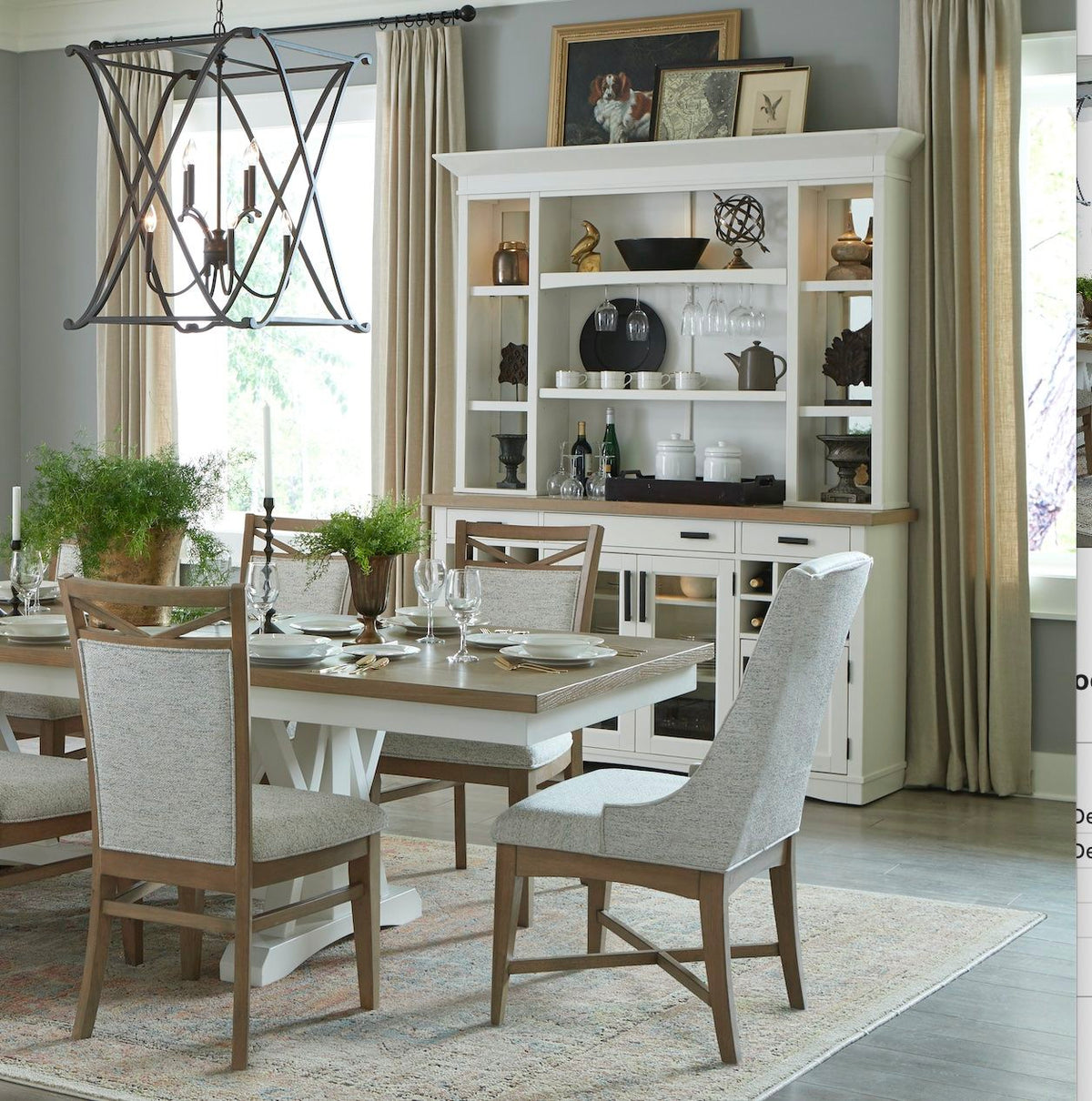 Americana Modern Dining - Host Dining Chair (Set of 2) - Cotton