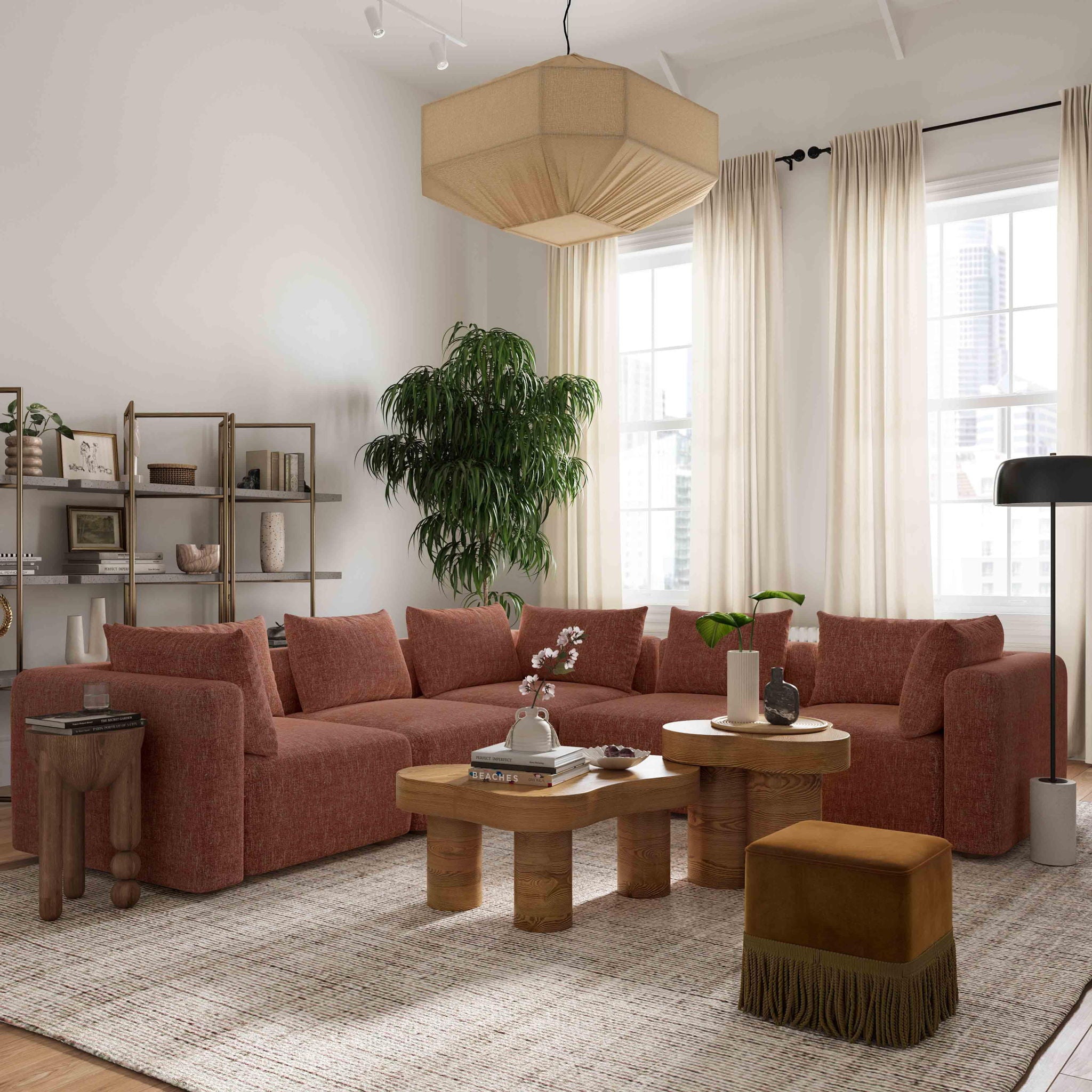 Hangover - 5-Piece Modular L-Sectional - Urban Living Furniture (Los Angeles, CA)