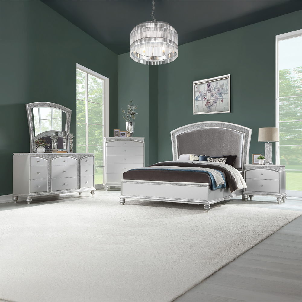 Maverick - Mirror - Platinum - Urban Living Furniture (Los Angeles, CA)
