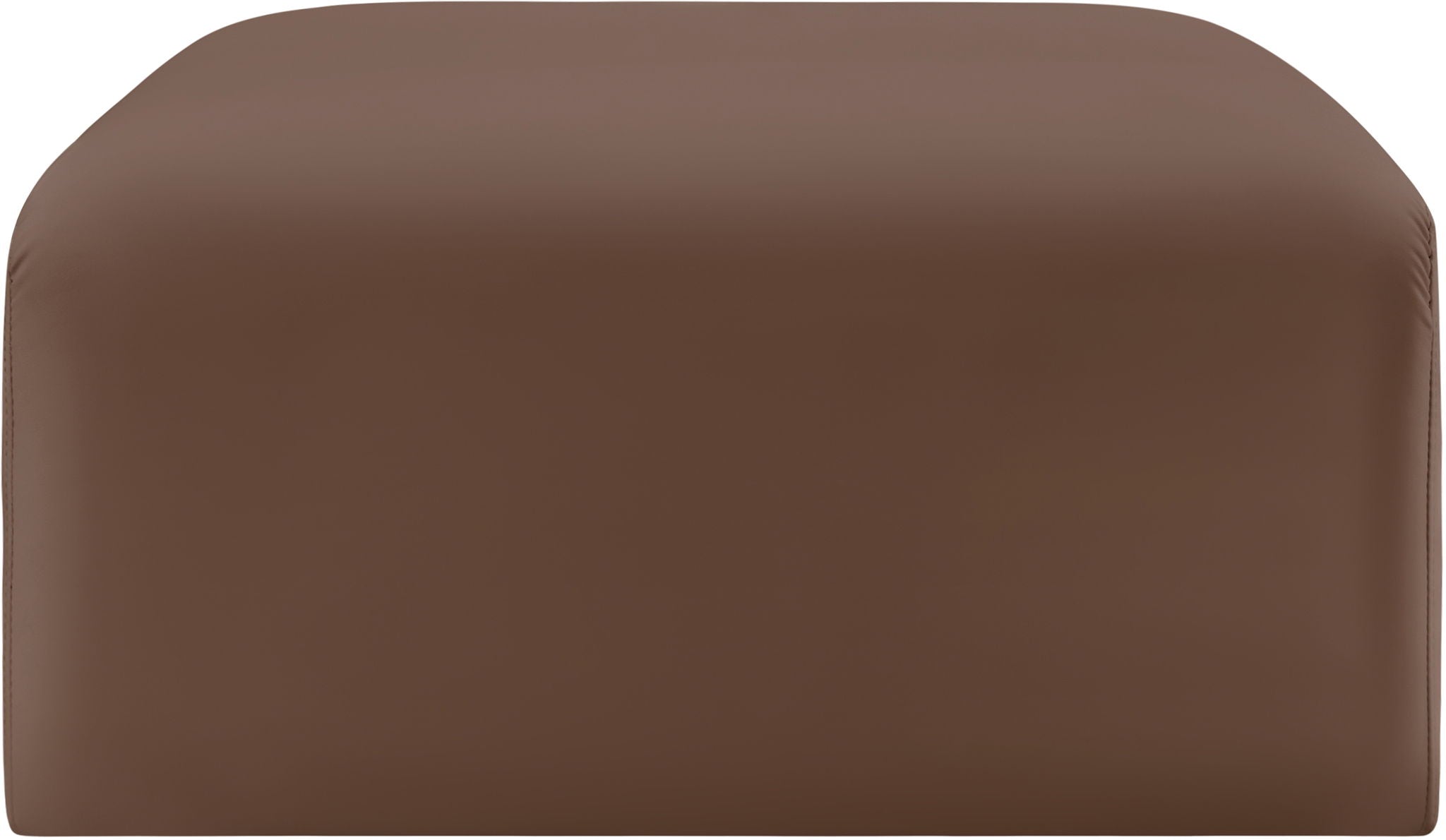 Arc - Faux Leather Ottoman - Urban Living Furniture (Los Angeles, CA)
