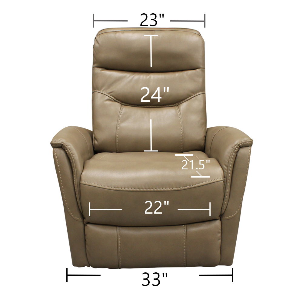 Gemini - Manual Swivel Glider Recliner - Urban Living Furniture (Los Angeles, CA)