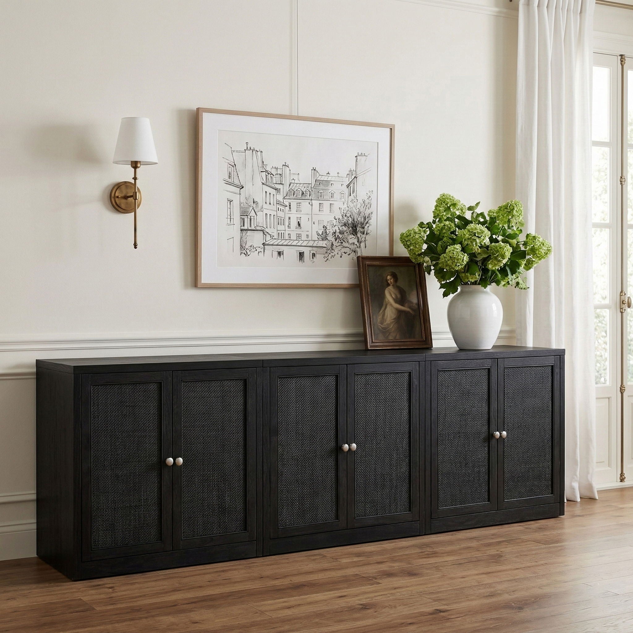 Vero - Solid Wood And Oak Venee Sideboard/Buffet - Urban Living Furniture (Los Angeles, CA)