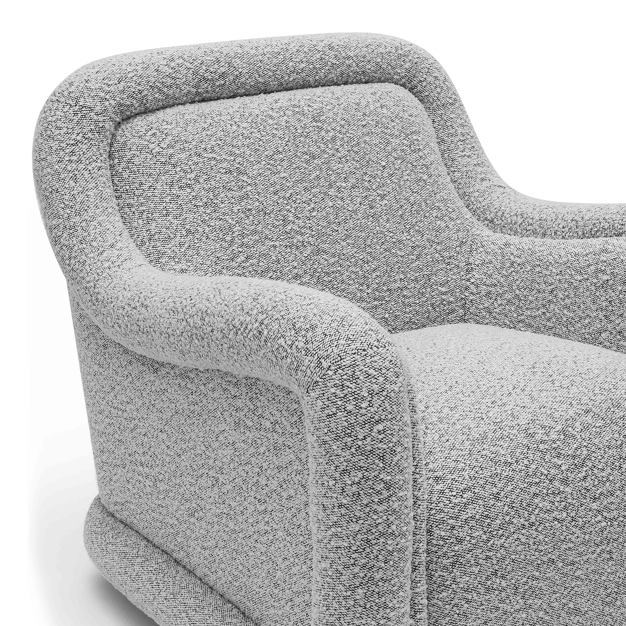 Charli - Boucle Swivel Chair - Urban Living Furniture (Los Angeles, CA)
