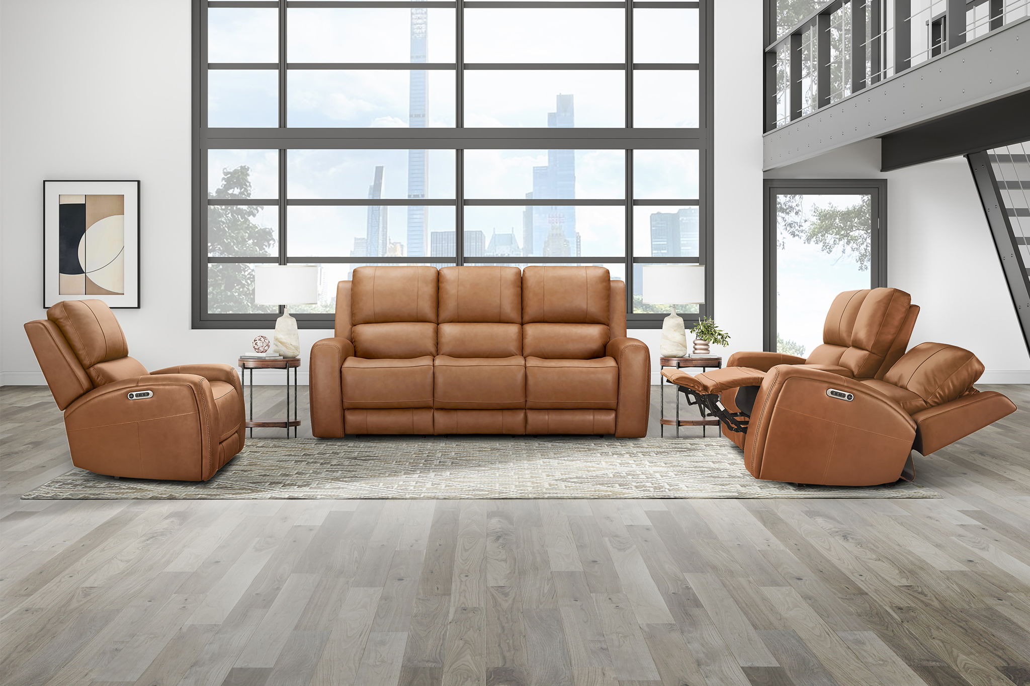 Belmont - Zero Gravity Power Recliner P3 - Urban Living Furniture (Los Angeles, CA)