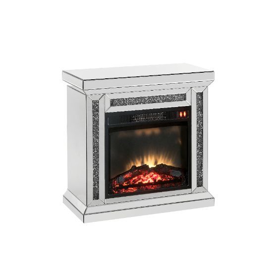 Noralie - Fireplace - Mirrored & Faux Diamonds - 29" - Urban Living Furniture (Los Angeles, CA)